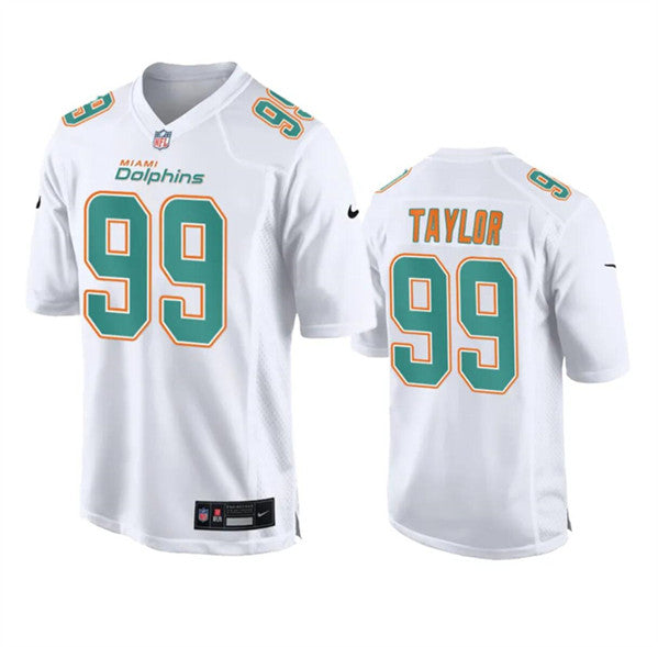 Jason Taylor Miami Dolphins white Vapor jersey