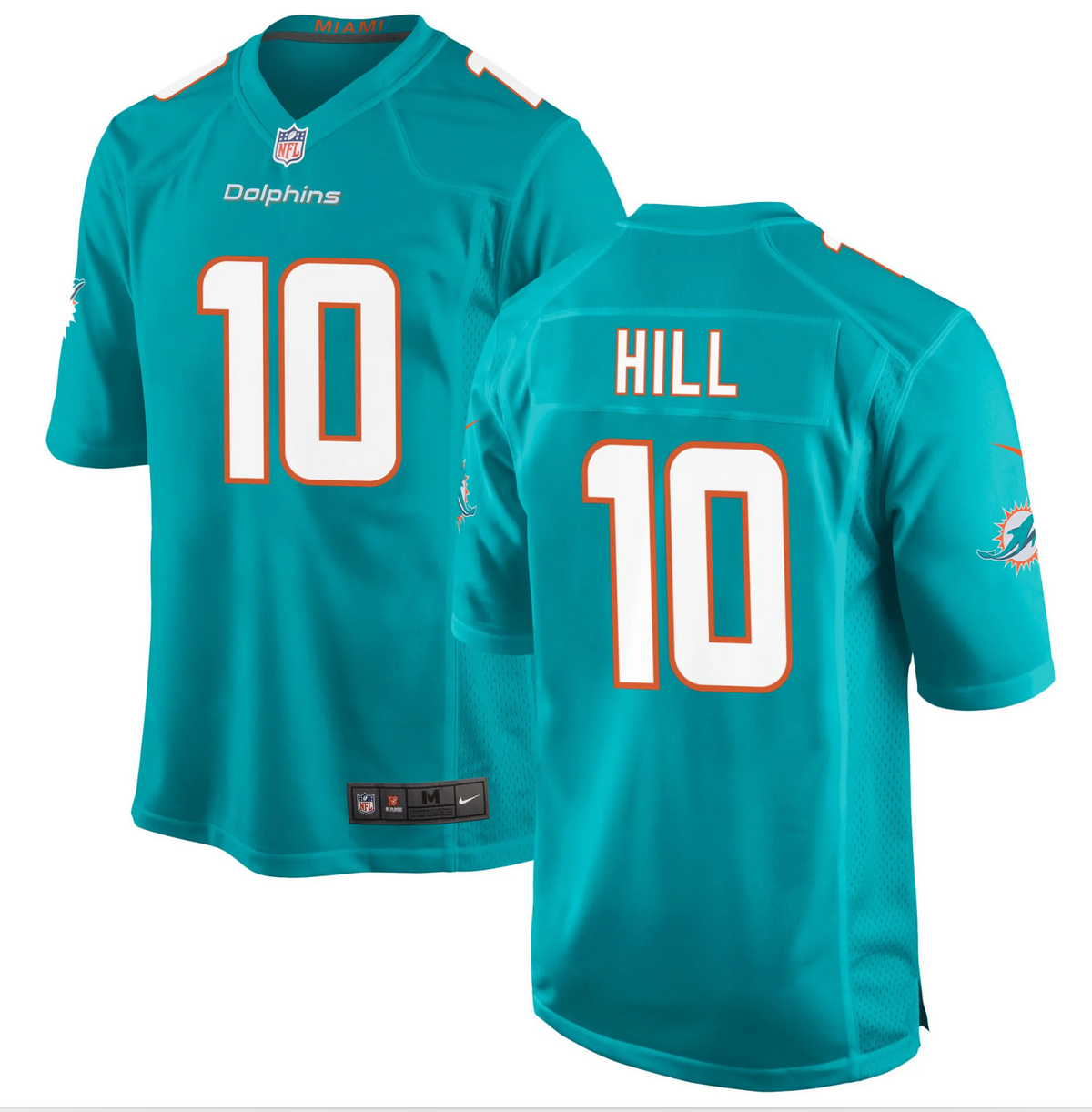 Tyreek Hill Nike Miami Dolphins green Vapor jersey