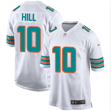 Tyreek Hill Nike Miami Dolphins white Vapor jersey