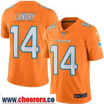 Jarvis Miami Dolphins orange Color Rush jersey