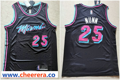 Kendrick Nunn Miami Heat black jersey