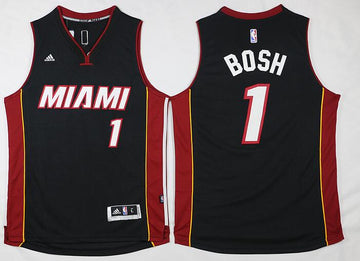 Chris Bosh Revolution Miami Heat black jersey