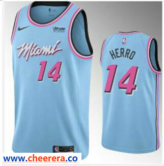 Tyler Herro Miami Heat blue jersey