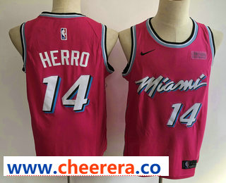 Tyler Herro Miami Heat pink jersey