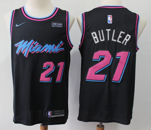Jimmy Butler Miami Heat black jersey