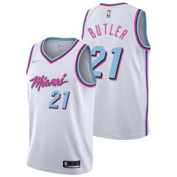 Jimmy Butler Miami Heat white jersey