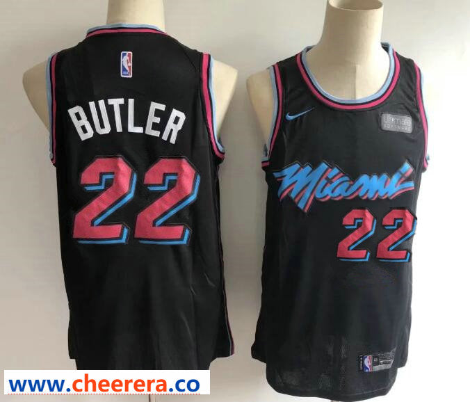 Jimmy Butler Miami Heat black jersey