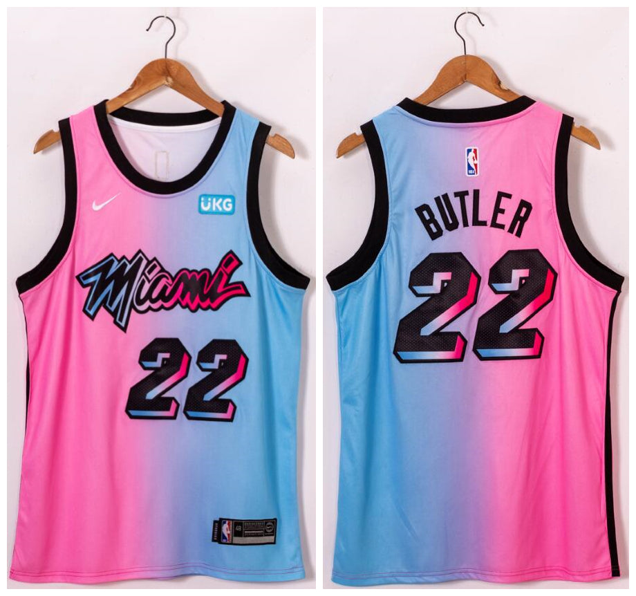 Jimmy Butler Miami Heat blue jersey