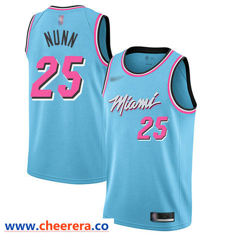 Kendrick Nunn Miami Heat blue jersey