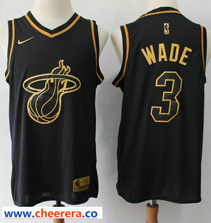 Dwyane Wade Miami Heat black Limited jersey