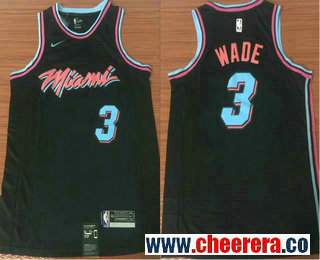 Dwyane Wade Miami Heat black jersey