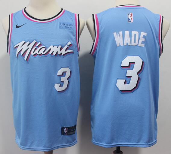 Dwyane Wade Miami Heat blue jersey