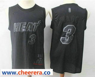 Dwyane Wade MVP Miami Heat black jersey