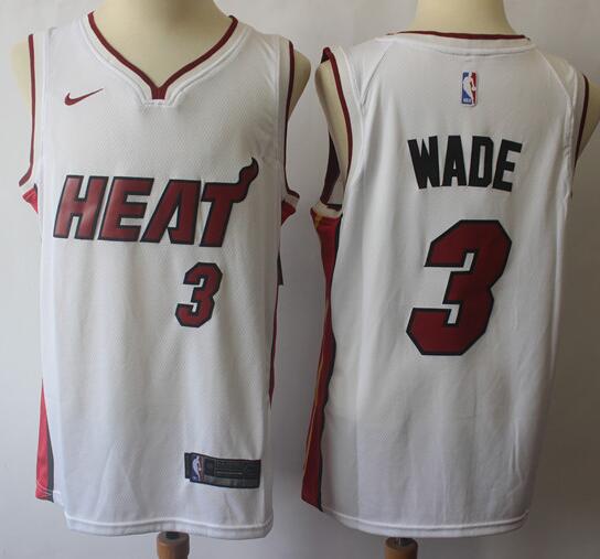 Dwyane Wade Miami Heat white jersey