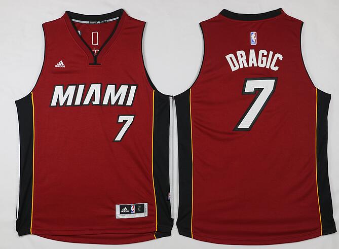 Goran Dragic Revolution Miami Heat red jersey