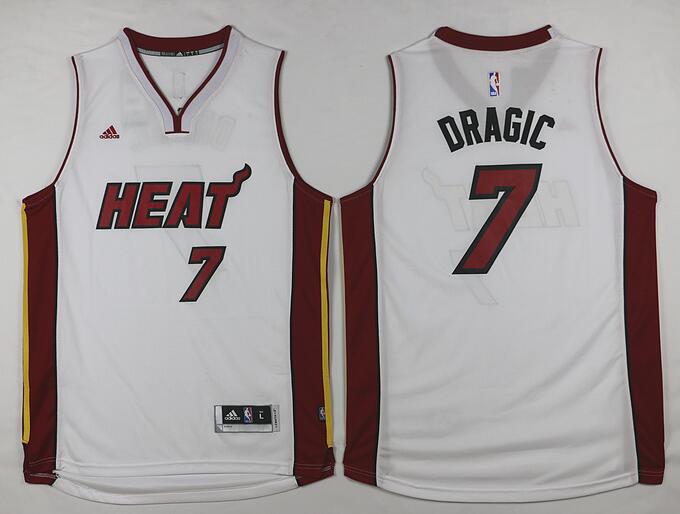 Goran Dragic Revolution Miami Heat white jersey