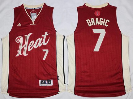 Goran Dragic Revolution Miami Heat red jersey