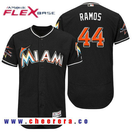 A.J. Ramos Miami Marlins black All-Star jersey