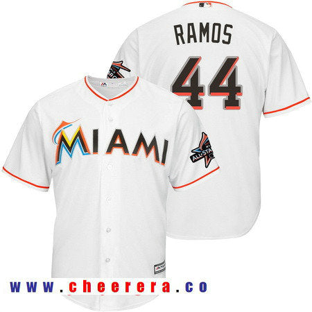 A.J. Ramos Miami Marlins white All-Star jersey