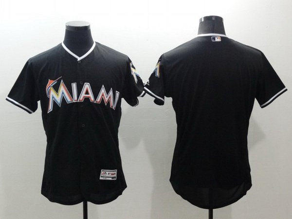 Custom Miami Marlins black jersey