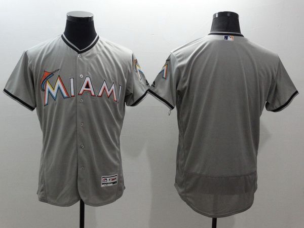 Custom Miami Marlins gray jersey