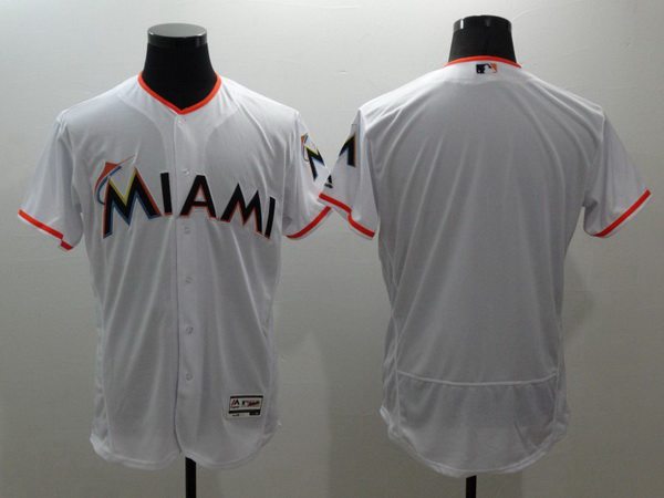 Custom Miami Marlins white jersey
