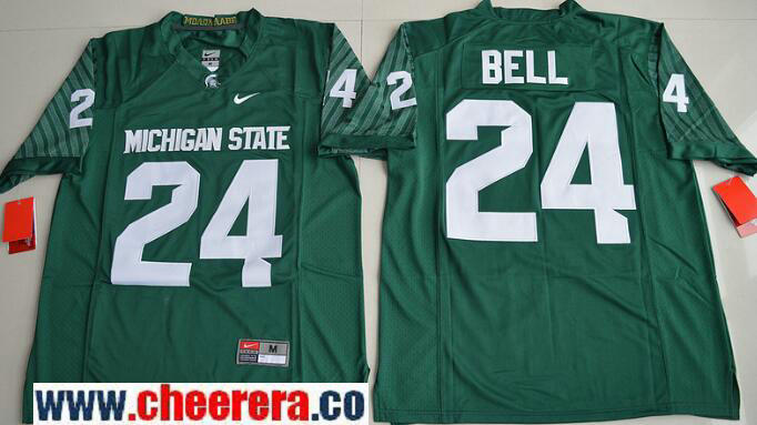 Le'Veon Bell Michigan State Spartans green Limited jersey