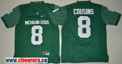 Kirk Cousins Michigan State Spartans green Limited jersey