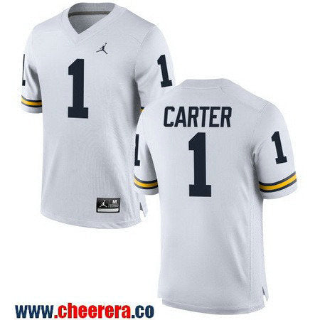 Anthony Carter Michigan Wolverines white jersey
