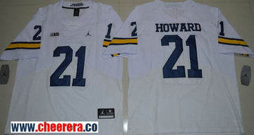 Desmond Howard Michigan Wolverines white Elite jersey