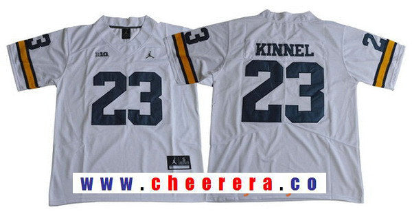 Tyree Kinnel Michigan Wolverines white jersey