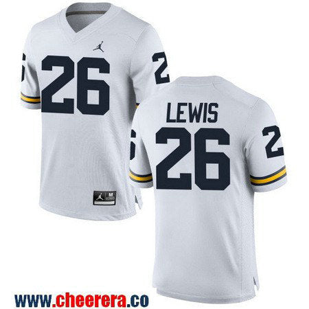 Jourdan Lewis Michigan Wolverines white jersey