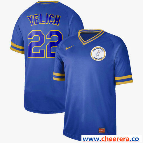 Christian Yelich Milwaukee Brewers Legend jersey
