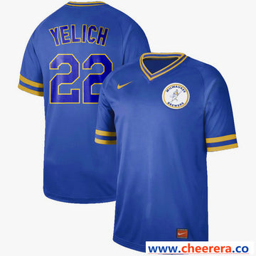 Christian Yelich Milwaukee Brewers Legend jersey