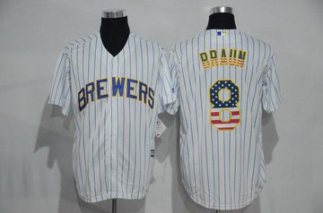 Ryan Braun Milwaukee Brewers white Fashion jersey