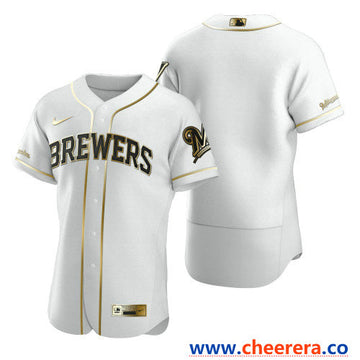 Custom Milwaukee Brewers white jersey