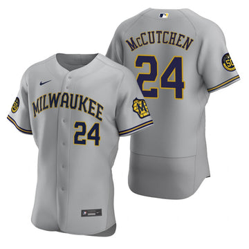 Milwaukee Brewers cream jersey