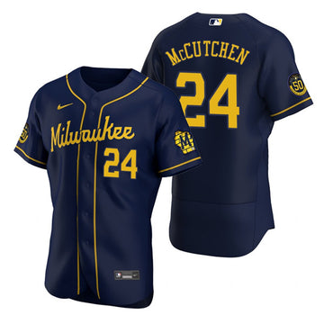 Milwaukee Brewers cream jersey