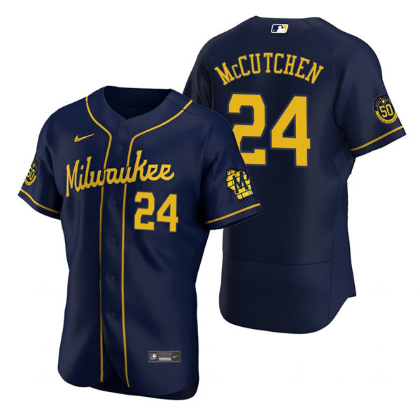 Milwaukee Brewers cream jersey