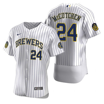 Milwaukee Brewers cream jersey