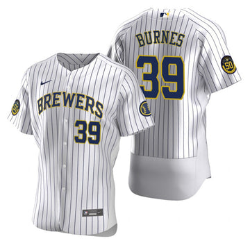Milwaukee Brewers cream jersey
