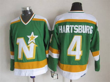 Craig Hartsburg Dallas Stars green Throwback jersey