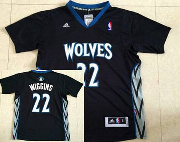 Andrew Wiggins Revolution Minnesota Timberwolves black jersey
