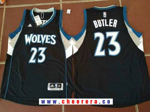 Jimmy Butler Minnesota Timberwolves black jersey