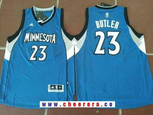 Jimmy Butler Minnesota Timberwolves blue jersey