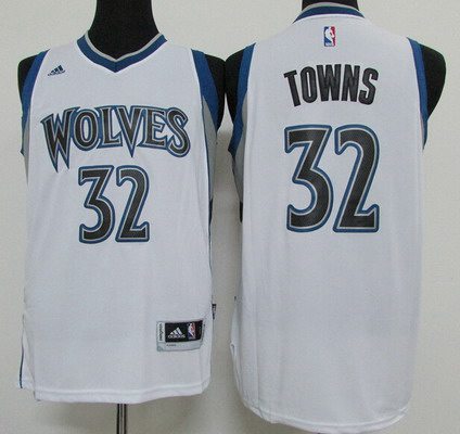 Karl-Anthony Towns Revolution Minnesota Timberwolves white jersey