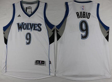 Ricky Rubio Revolution Minnesota Timberwolves white jersey