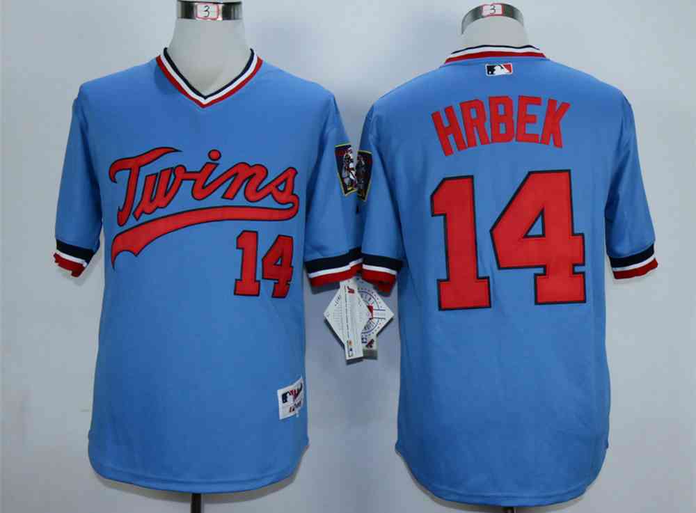 Kent Hrbek Minnesota Twins blue Cooperstown jersey