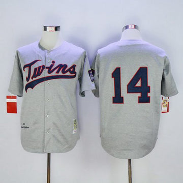 Kent Hrbek Minnesota Twins gray Throwback jersey