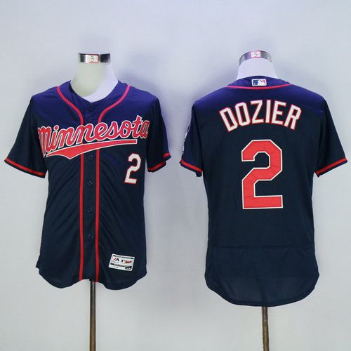 Brian Dozier Minnesota Twins navy jersey